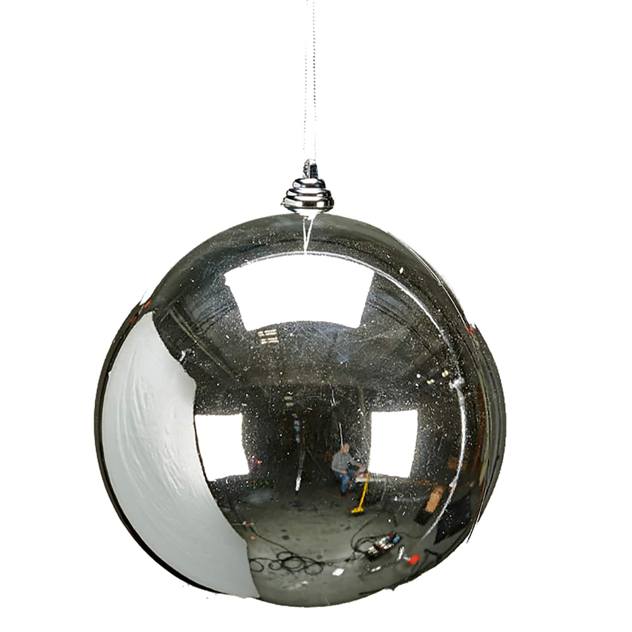 7" Christmas Shatterproof Plastic Ball Ornament